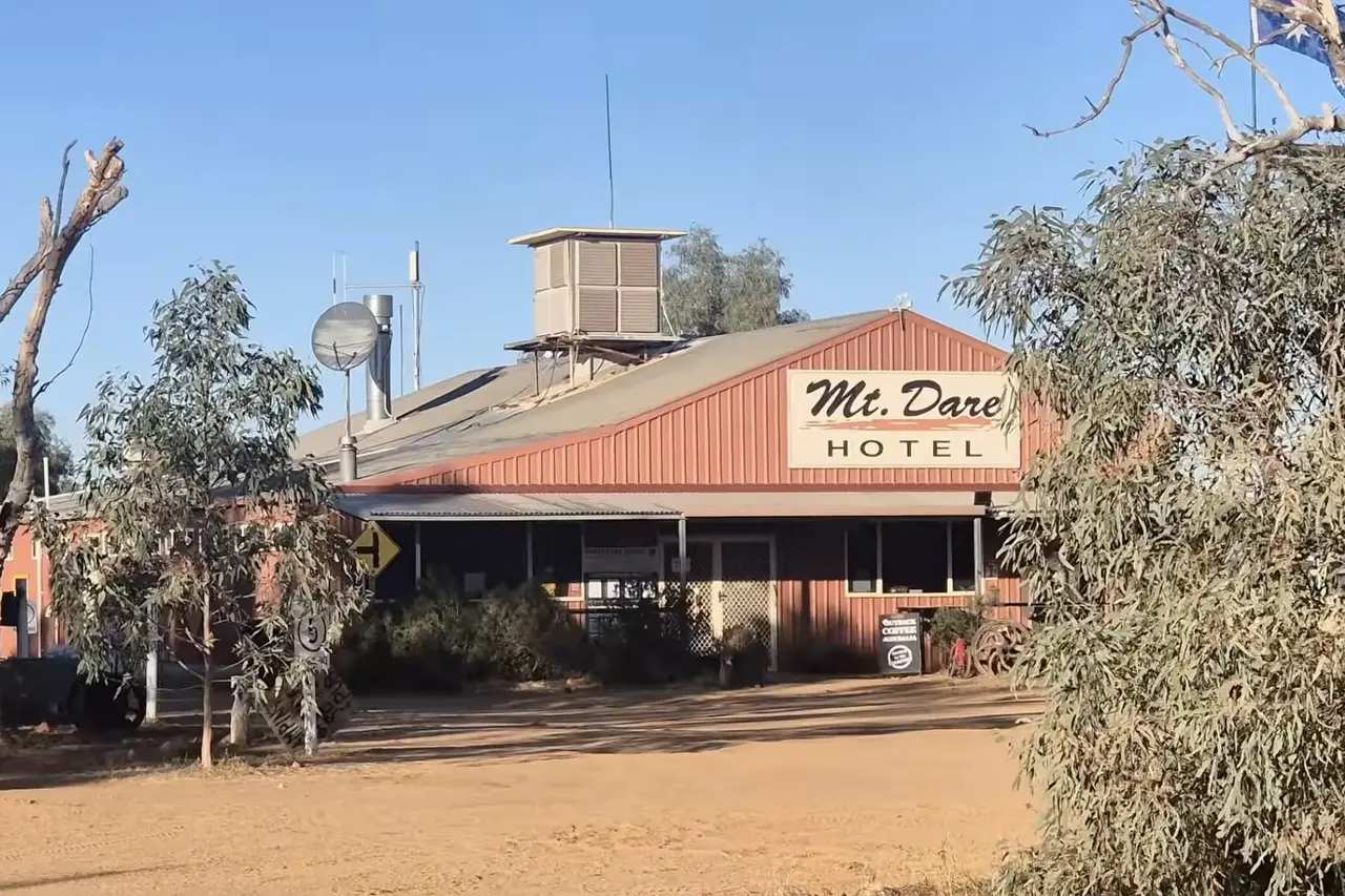 The Mt Dare Hotel.